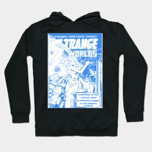 Strange Worlds No 4 Blue Line Hoodie